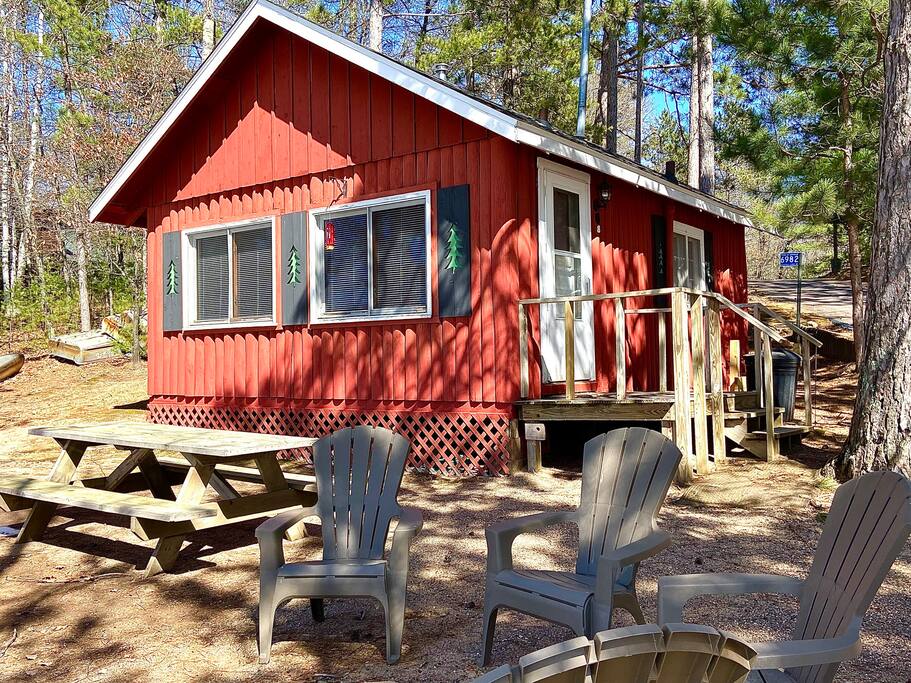 Loon's Landing Resort Cabin 8 Plaid Loon Cottage
